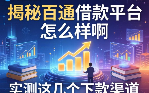 揭秘百通借款平台怎么样啊，实测这几个下款渠道