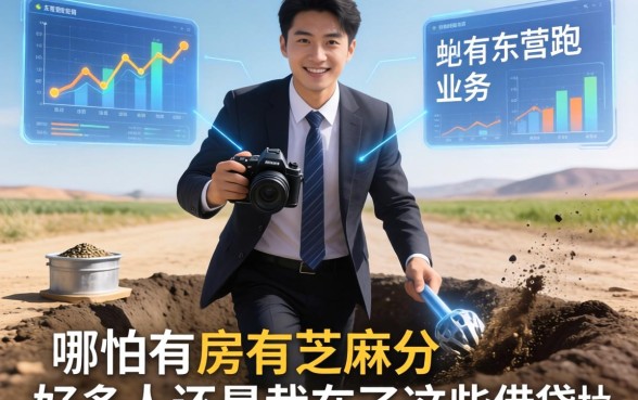 我在东营跑业务时发现,哪怕有房有芝麻分,好多人还是栽在了这些借贷坑里