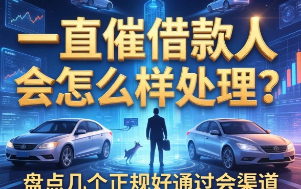 一直催借款人会怎么样处理？盘点几个正规好通过的渠道