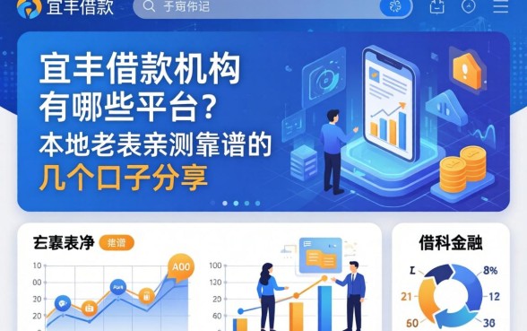 宜丰借款机构有哪些平台？本地老表亲测靠谱的几个口子分享