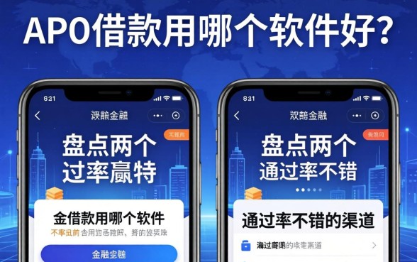 app借款用哪个软件好？盘点两个通过率不错的渠道