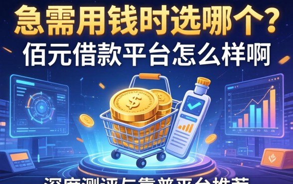 急需用钱时选哪个？佰元借款平台怎么样啊？深度测评与靠谱平台推荐