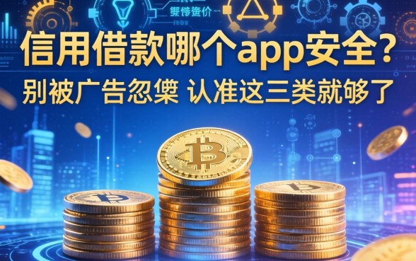 信用借款哪个app安全？别被广告忽悠，认准这三类就够了