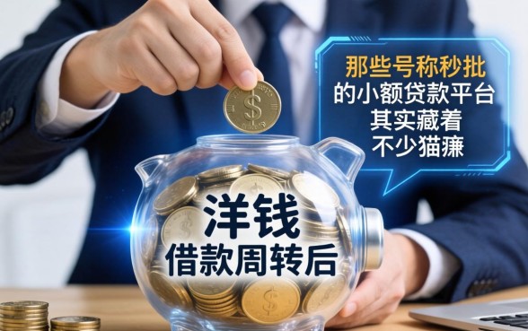 我用洋钱罐借款周转后发现,那些号称秒批的小额贷款平台其实藏着不少猫腻