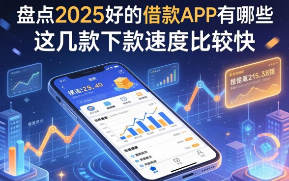盘点2025好的借款app有哪些,这几款下款速度比较快