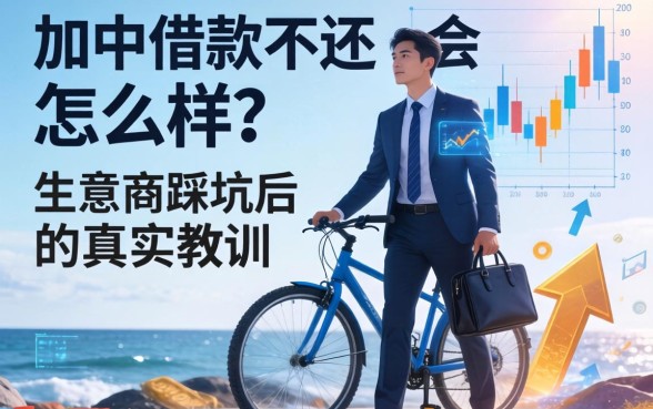 app借款不还会怎么样？一个生意人踩坑后的真实教训