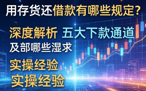 用存货还借款有哪些规定？深度解析五大下款通道及实操经验