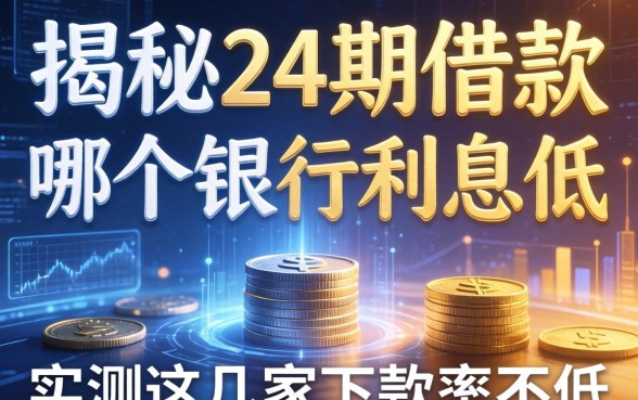 揭秘24期借款哪个银行利息低，实测这几家下款率不低