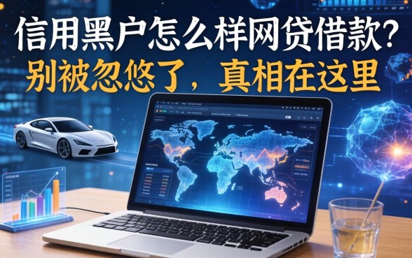 信用黑户怎么样网贷借款？别被忽悠了，真相在这里