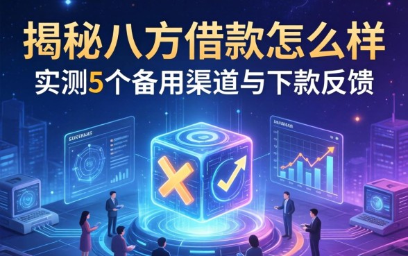 揭秘八方借款怎么样:实测5个备用渠道与下款反馈
