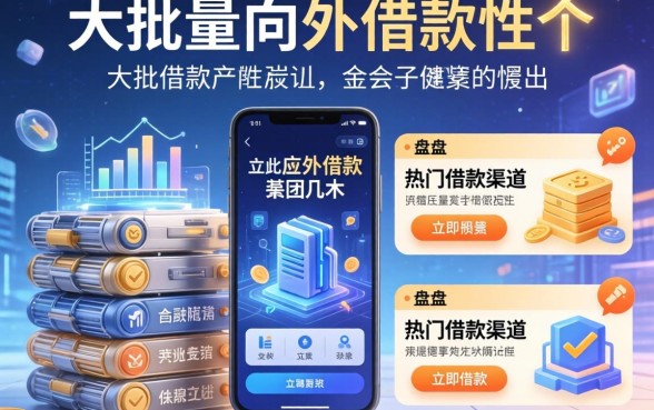 大批量向外借款的原因有哪些？盘点几个热门的借款渠道