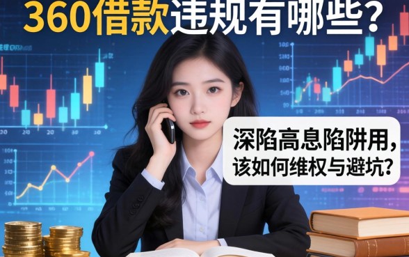 360借款违规有哪些？深陷高息陷阱的用户该如何维权与避坑？