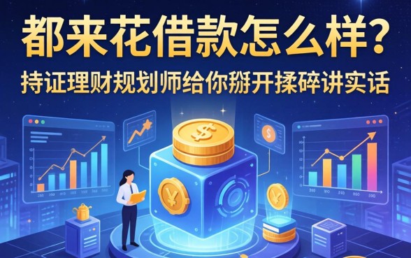 都来花借款怎么样?持证理财规划师给你掰开揉碎讲实话