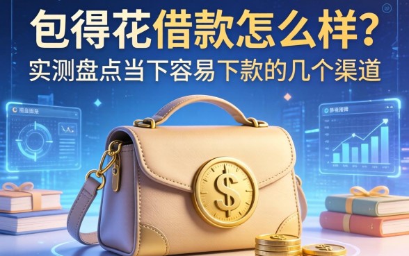 包得花借款怎么样？实测盘点当下容易下款的几个渠道