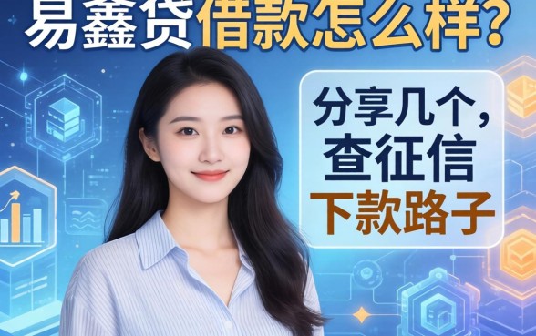 易鑫贷借款怎么样？分享几个不查征信的下款路子