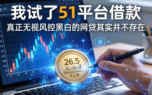 我试了51平台借款,发现真正无视风控黑白的网贷其实并不存在