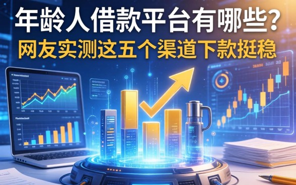 大龄人借款平台有哪些？网友实测这五个渠道下款挺稳