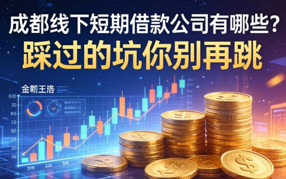 成都线下短期借款公司有哪些？我踩过的坑你别再跳