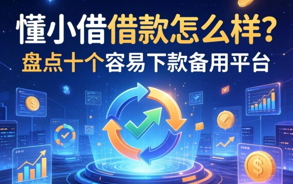 懂小借借款怎么样？盘点十个容易下款的备用平台