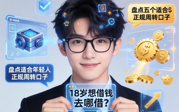 刚满18岁想借钱去哪借？盘点五个适合年轻人的正规周转口子