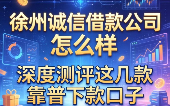 徐州诚信借款公司怎么样？深度测评这几款靠谱下款口子