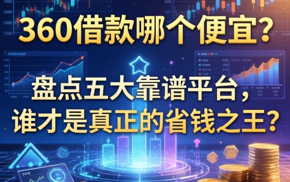 360借款哪个便宜？盘点五大靠谱平台，谁才是真正的省钱之王？