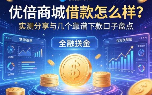 优倍商城借款怎么样？实测分享与几个靠谱下款口子盘点