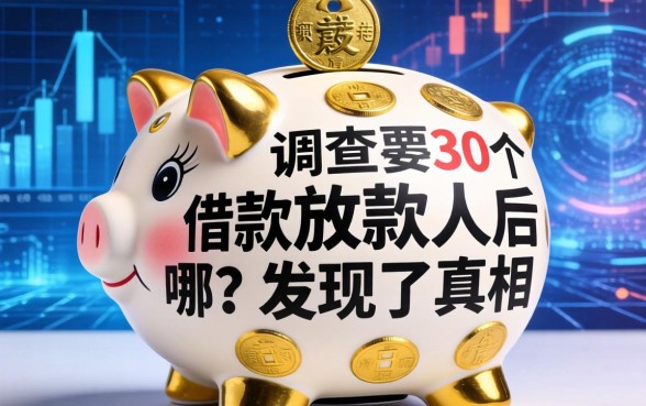 洋钱罐借款放款方是哪个？我调查了30个借款人后发现了真相
