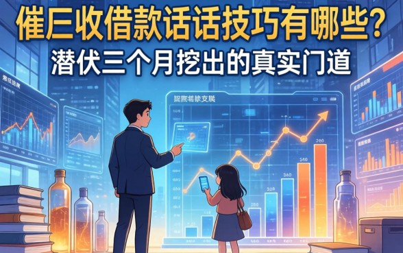 催收借款话术技巧有哪些？我潜伏三个月挖出的真实门道