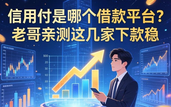 信用付是哪个借款平台？老哥亲测这几家下款稳