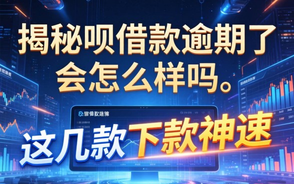 揭秘呗借款逾期了会怎么样吗，这几款下款神速