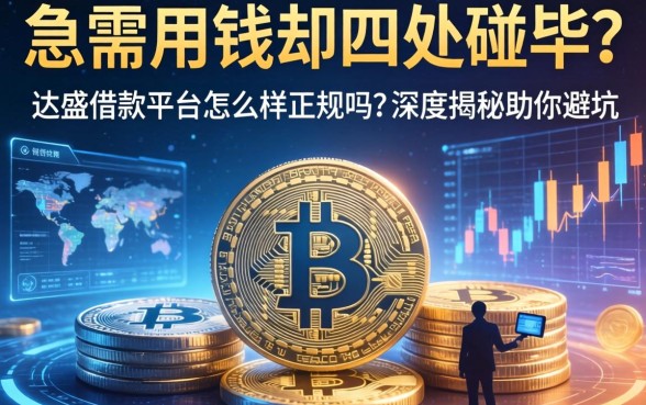急需用钱却四处碰壁？达盛借款平台怎么样正规吗？深度揭秘助你避坑