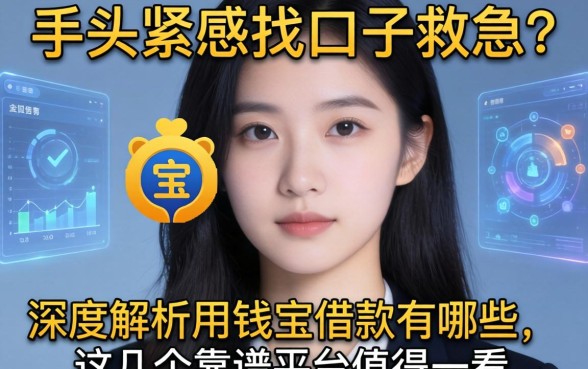 手头紧想找口子救急？深度解析用钱宝借款有哪些，这几个靠谱平台值得一看