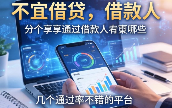 不宜借贷的借款人有哪些？分享几个通过率不错的平台