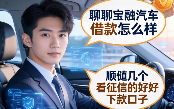 聊聊宝能汽车借款怎么样,顺便分享几个不看征信的好下款口子