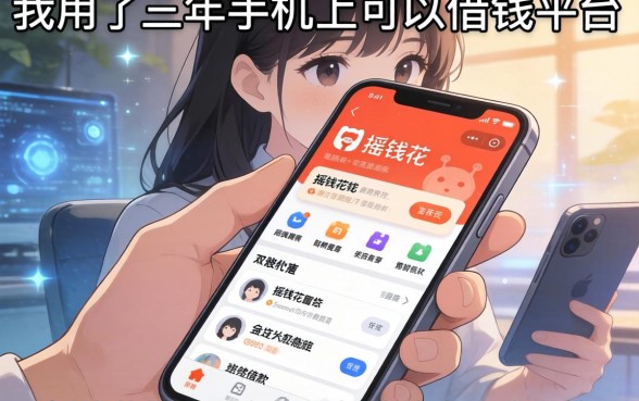 我用了三年手机上可以借钱的平台，摇钱花借款平台怎么样的答案让我意外