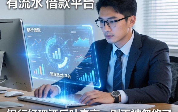 按流水的借款平台有哪些？银行经理酒后吐真言，别再被忽悠了