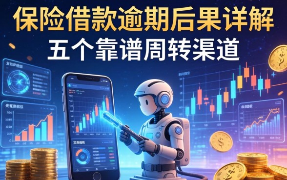 保险借款逾期后果详解及五个靠谱周转渠道推荐