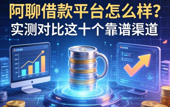 阿聊借款平台怎么样？实测对比这十个靠谱渠道
