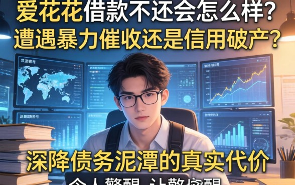 爱花花借款不还会怎么样?遭遇暴力催收还是信用破产?深陷债务泥潭的真实代价令人警醒