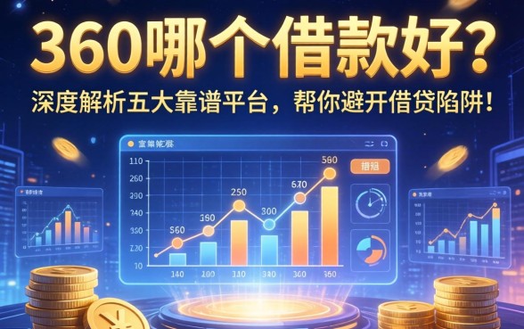 360哪个借款好？深度解析五大靠谱平台，帮你避开借贷陷阱！