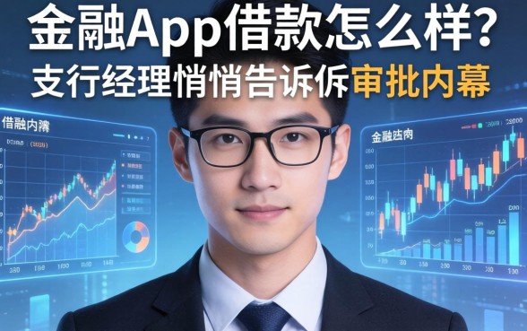 e金融app借款怎么样？支行经理悄悄告诉你审批内幕