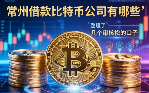常州借款比特币公司有哪些？整理了几个审核松的口子