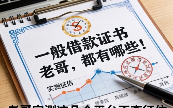 一般借款证据都有哪些？老哥实测这几个平台不查征信