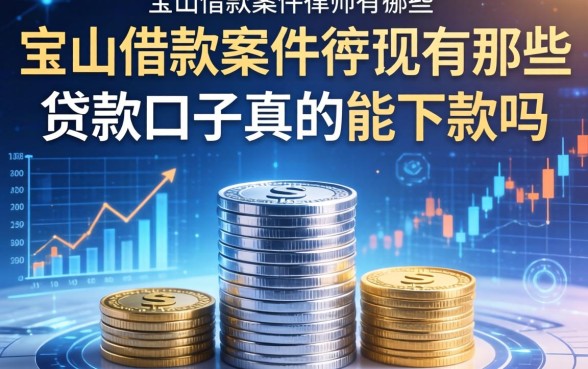 宝山借款案件律师有哪些，那些无视评分的贷款口子真的能下款吗