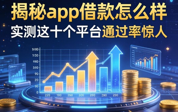 揭秘app借款怎么样：实测这十个平台通过率惊人