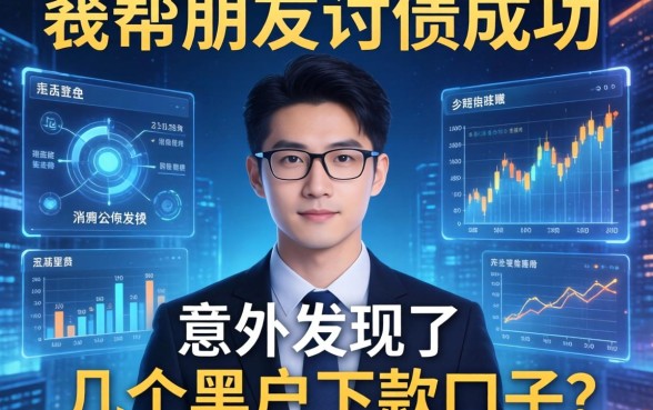 我帮朋友讨债成功后,意外发现了几个黑户下款口子