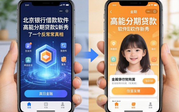 我对比了北京银行借款软件和高能分期贷款软件新秀，发现了一个反常识的真相