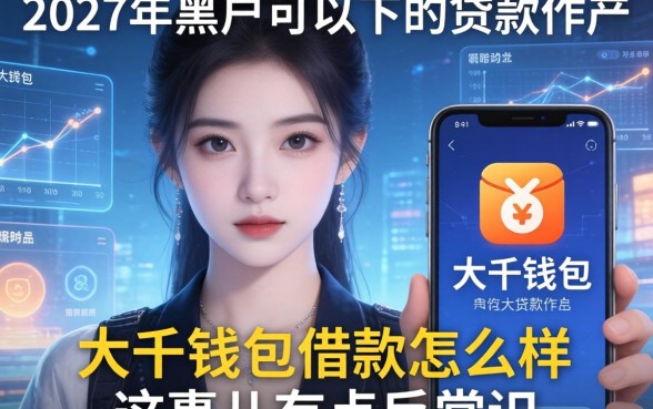 我翻遍了2027年黑户可以下的贷款软件,大千钱包借款怎么样这事儿有点反常识