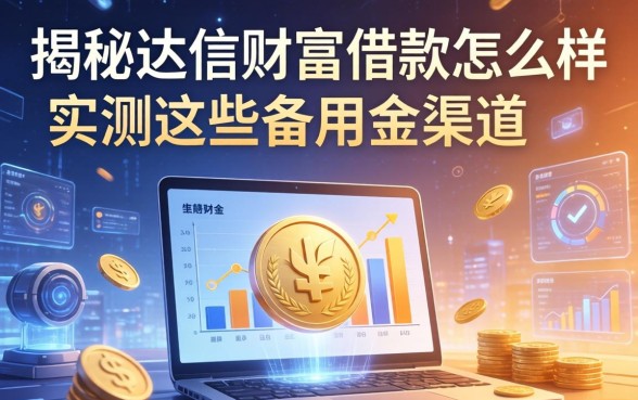 揭秘达信财富借款怎么样,实测这些备用金渠道